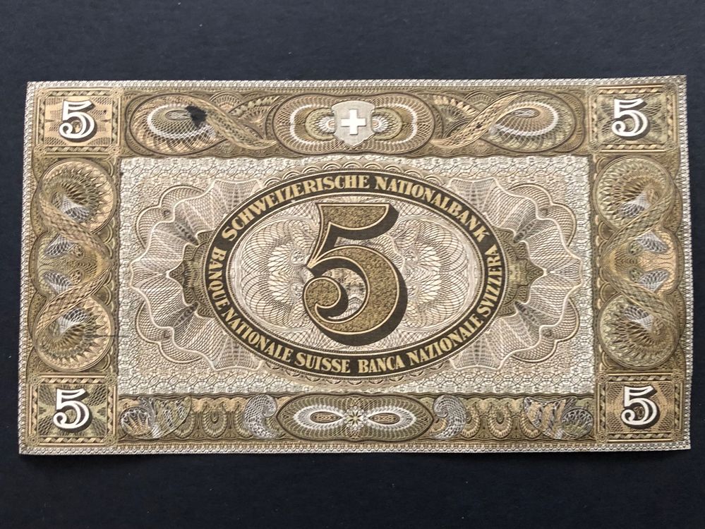 Neue Banknote 5 Fr. Februar 1951 | Kaufen auf Ricardo
