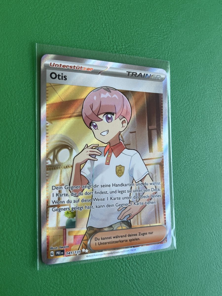 Pokémon Sammelbilder & Trading cards: Pokemon Trainer Otis Fullart PRE 141 DE – Neu (gemäss Beschreibung) aus Lommiswil von diti_89 1