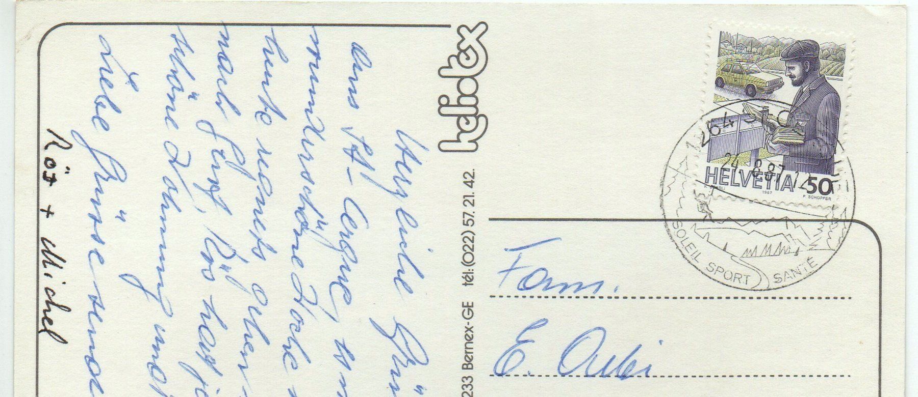 Cartoline postali: ST-CERGUE Restaurant - Auto – Usato da Jona venduto da philajona 1