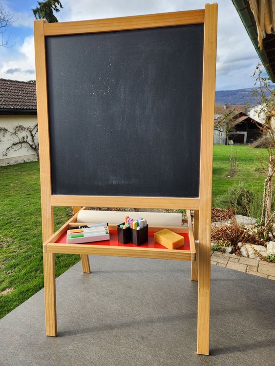 Maltafel/Wandtafel/Staffelei für Kinder (Ikea MÅLA) (Gebraucht) in ...