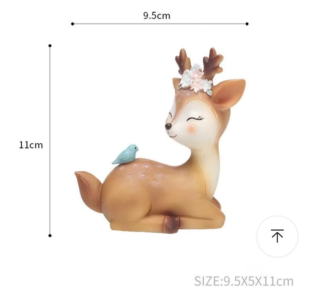 Statuette: Tierfigur Hirsch/Reh – Nuovo e nell'imballaggio originale da Muri AG venduto da Mupuputs 2
