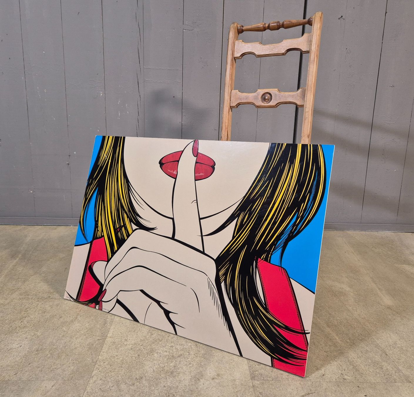 Foto & Immagini: IKEA Solmyra Bild: Sssshhh by Deborah Azzopardi Widow & Son – Usato da Nottwil venduto da Wondewa-Shop