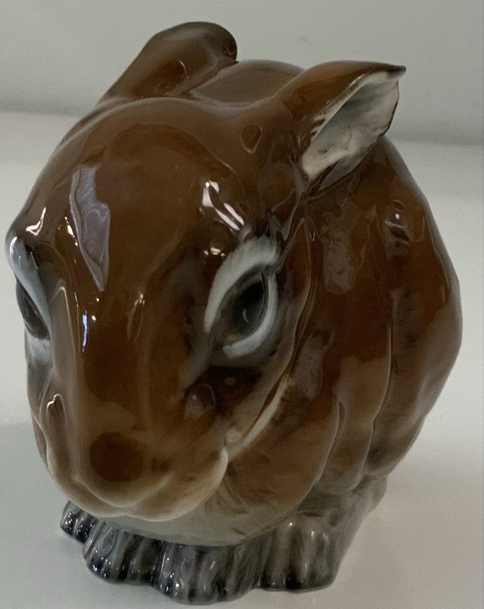 Hutschenreuther Statuette: Duo de lapins by Hutschenreuther – Usato da rolle venduto da Tontonjulot 1