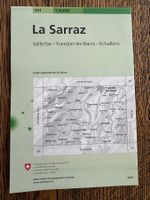 Landkarte: La Sarraz - 1:50‘000 - 2019 - SWISSTOPO