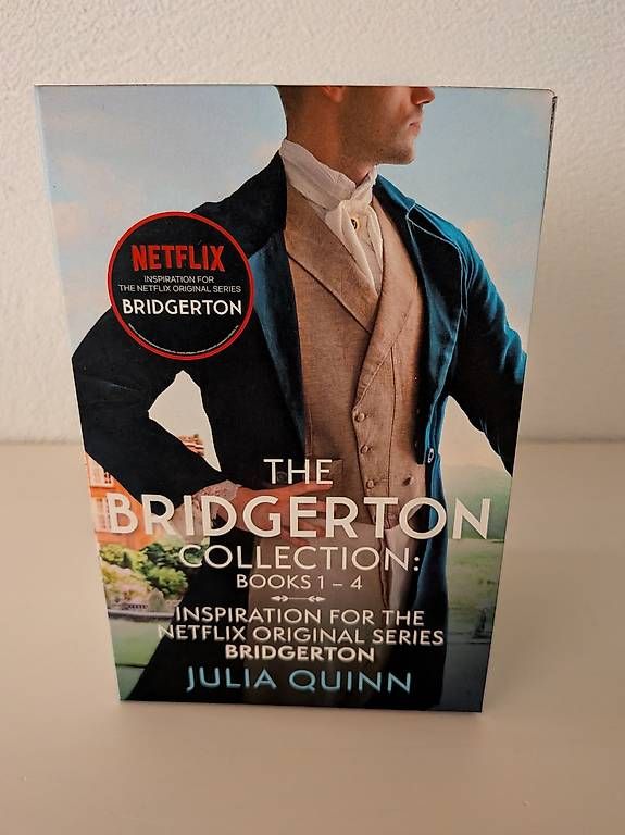 Libri: Bridgerton Bücher 1-4 – Nuovo (secondo la descrizione) da Domat/Ems venduto da Carmensita24 1
