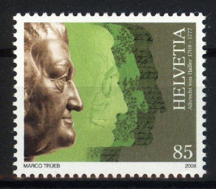 Tutti i francobolli: 2008, Albrecht von Haller ** – Usato da Willisau venduto da Vollstempel