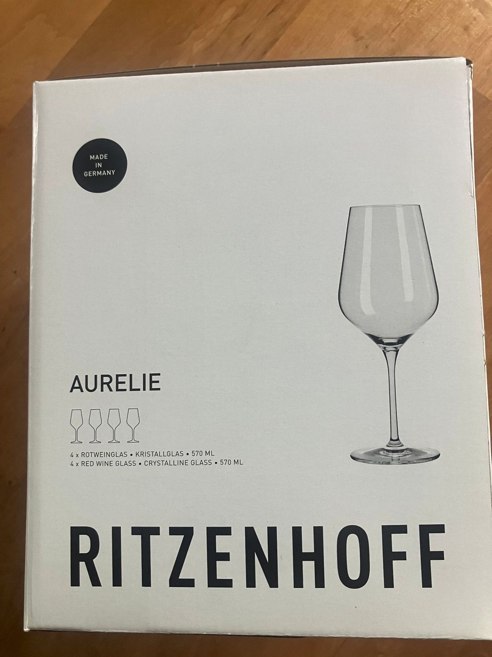 Ritzenhoff Bicchieri: Rotweingläser – Nuovo e nell'imballaggio originale da Laax GR venduto da pinetta