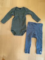 Dilling Merinowolle Set Body Leggings Grösse 74