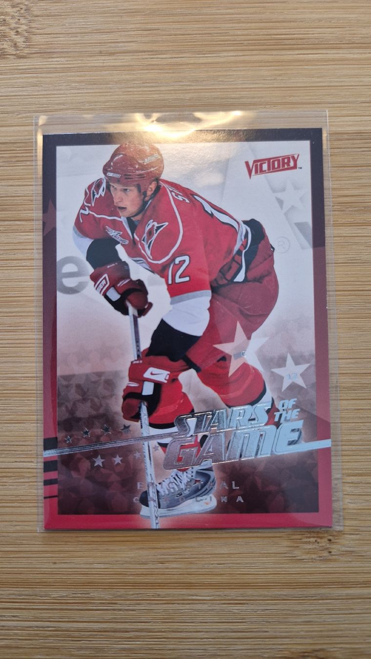 NHL Carte collezionabili: NHL Eric Staal Carolina Hurricanes – Usato da Bellach venduto da paedu-1980