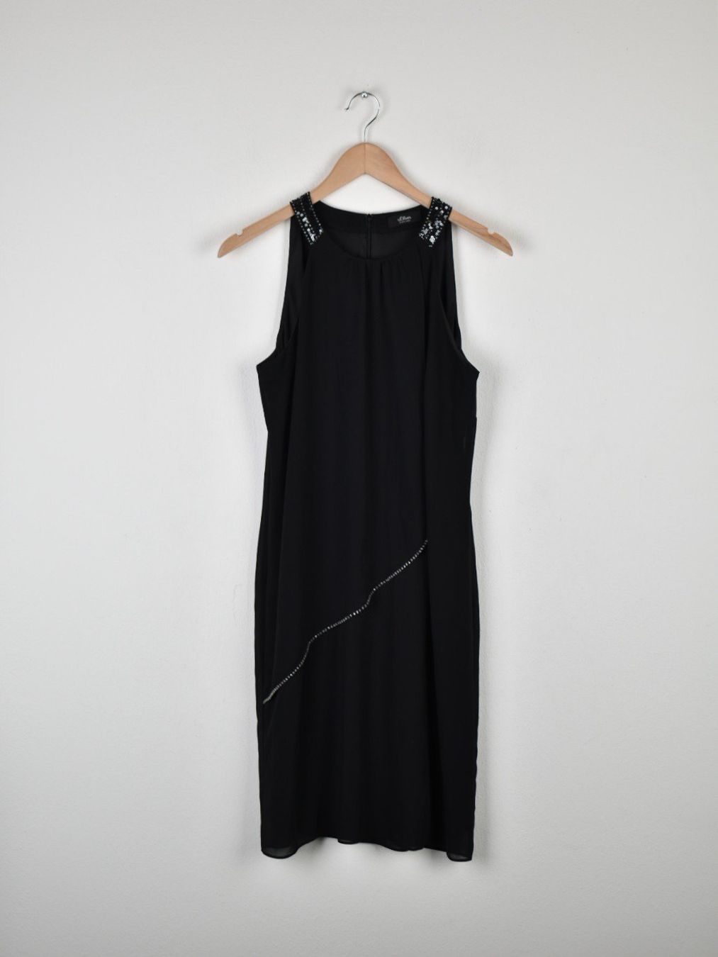 S.Oliver Vestiti: S.Oliver Black Label Kleid Gr.36, schwarz – Usato da Nürensdorf venduto da 2ND_STORY