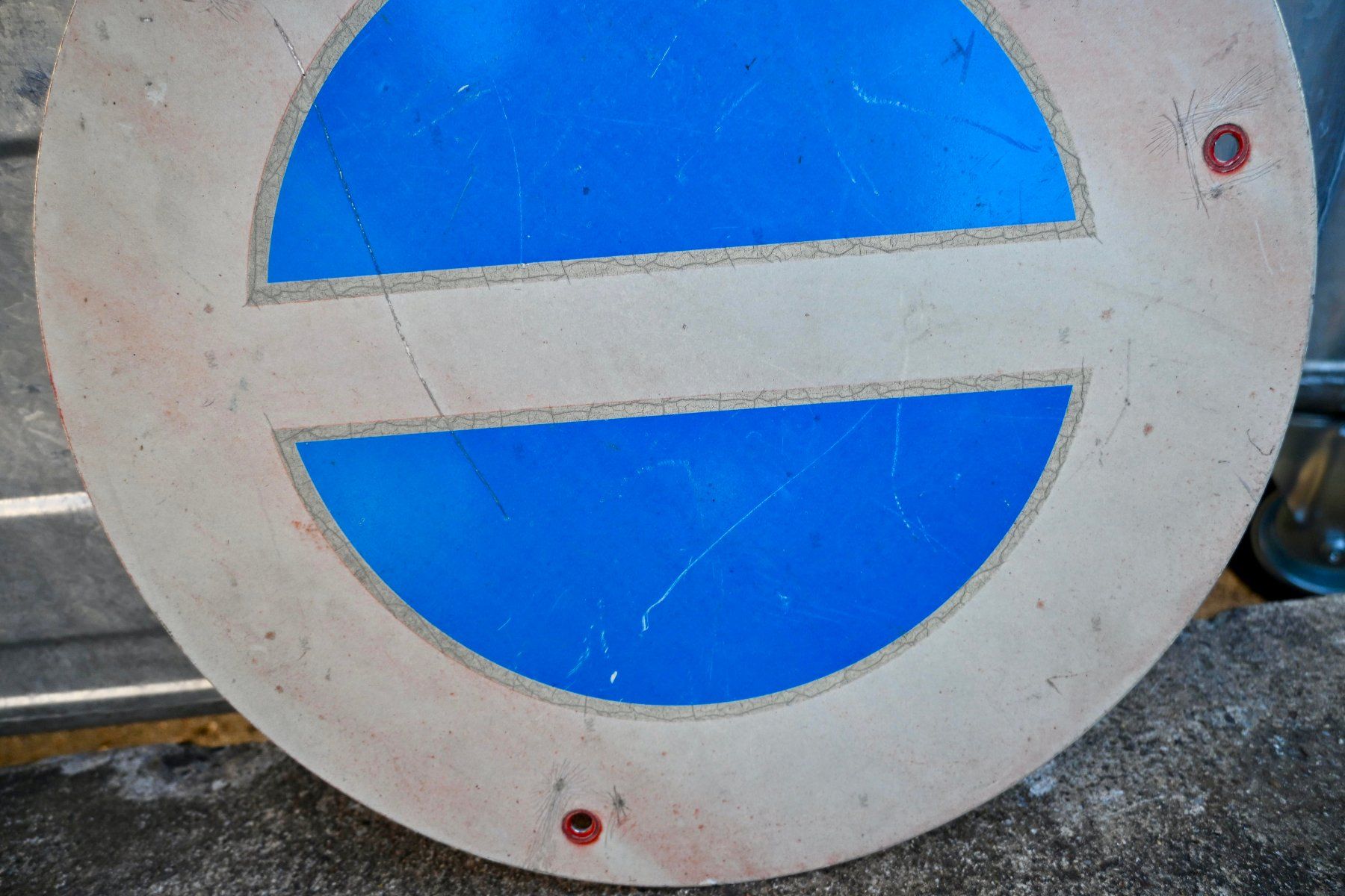 Schilder: altes SCHWEIZER VERKEHRSSCHILD Parkverbot – Gebraucht aus Pfaffhausen von mono_rec 4