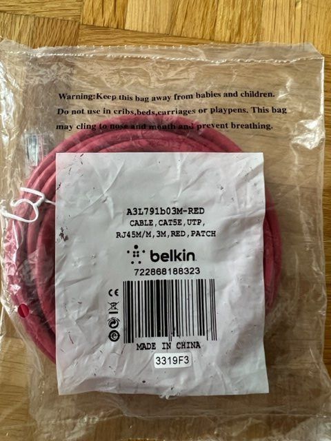 Cavi: Netzwerk - Kabel, NEU! – Nuovo e nell'imballaggio originale da Walenstadt venduto da ricamul