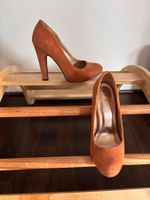 Damen Pumps braun Wildleder Grösse 36