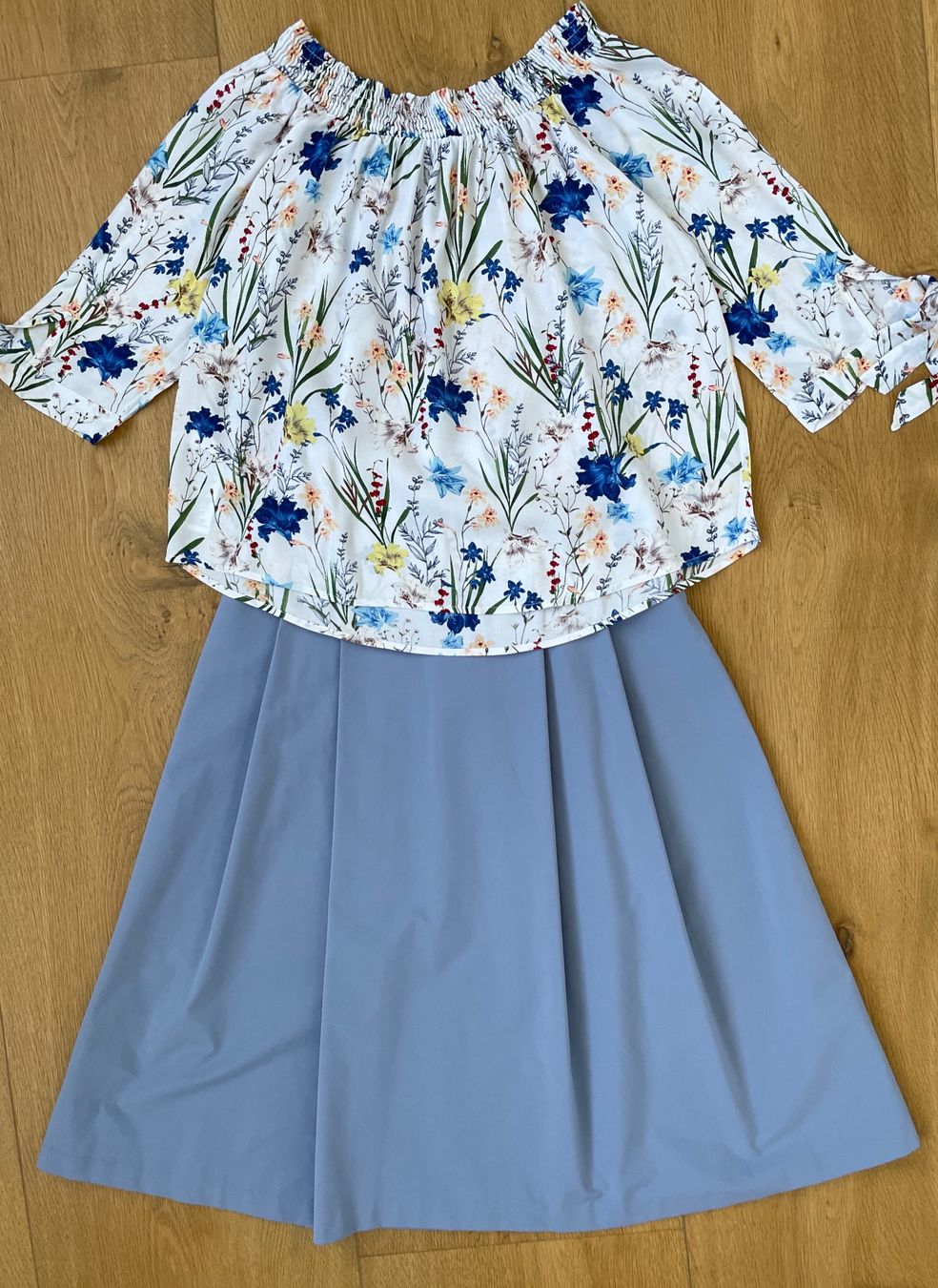 Orsay Top: Sommertop mit Blumenmuster (off-shoulder) – Usato da Grenchen venduto da M_ina 9