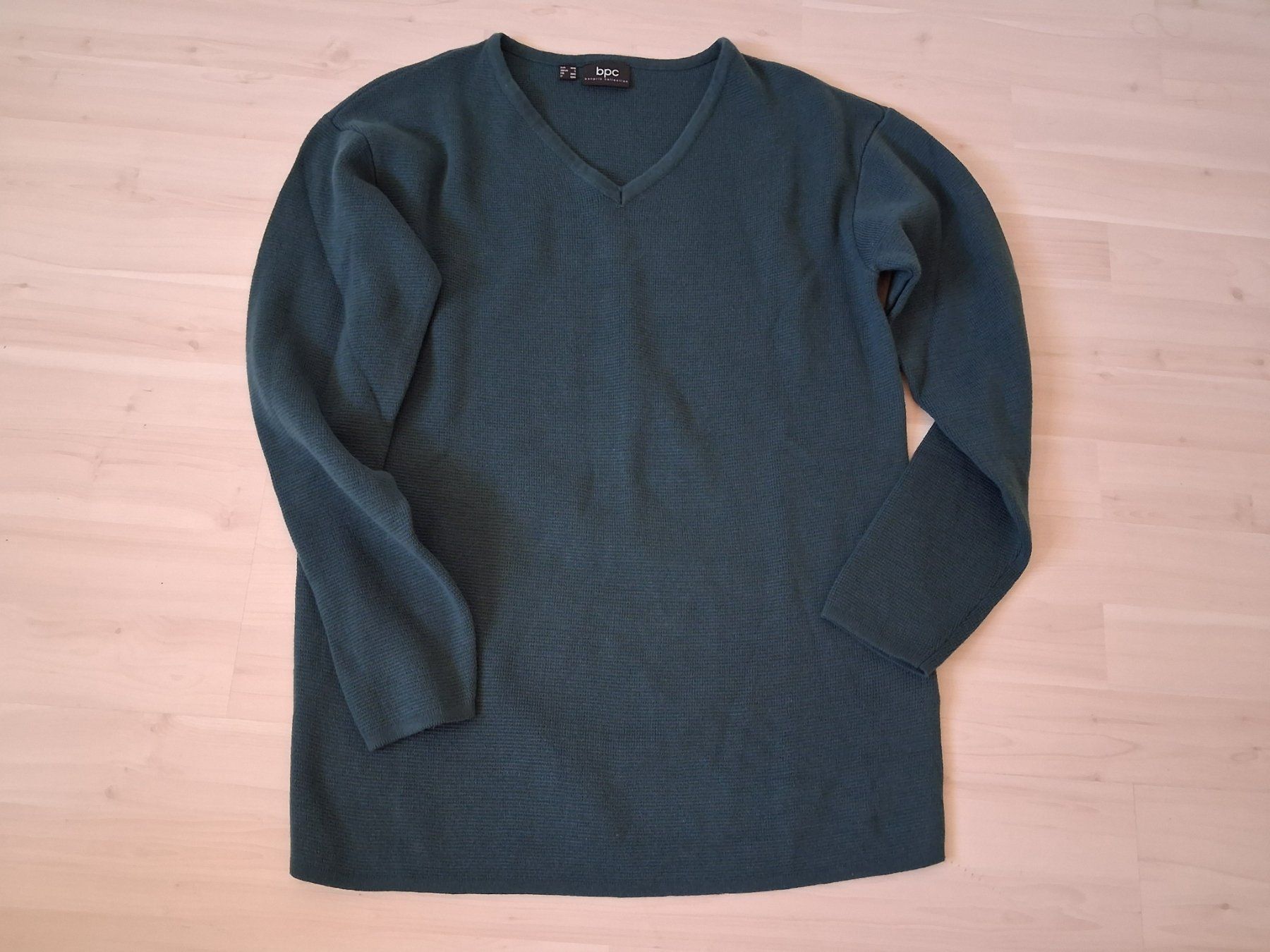 Maglioni & Felpe: PULLOVER MIT V AUSSCHNITT PETROL – Nuovo (secondo la descrizione) da langnau venduto da Santos1411