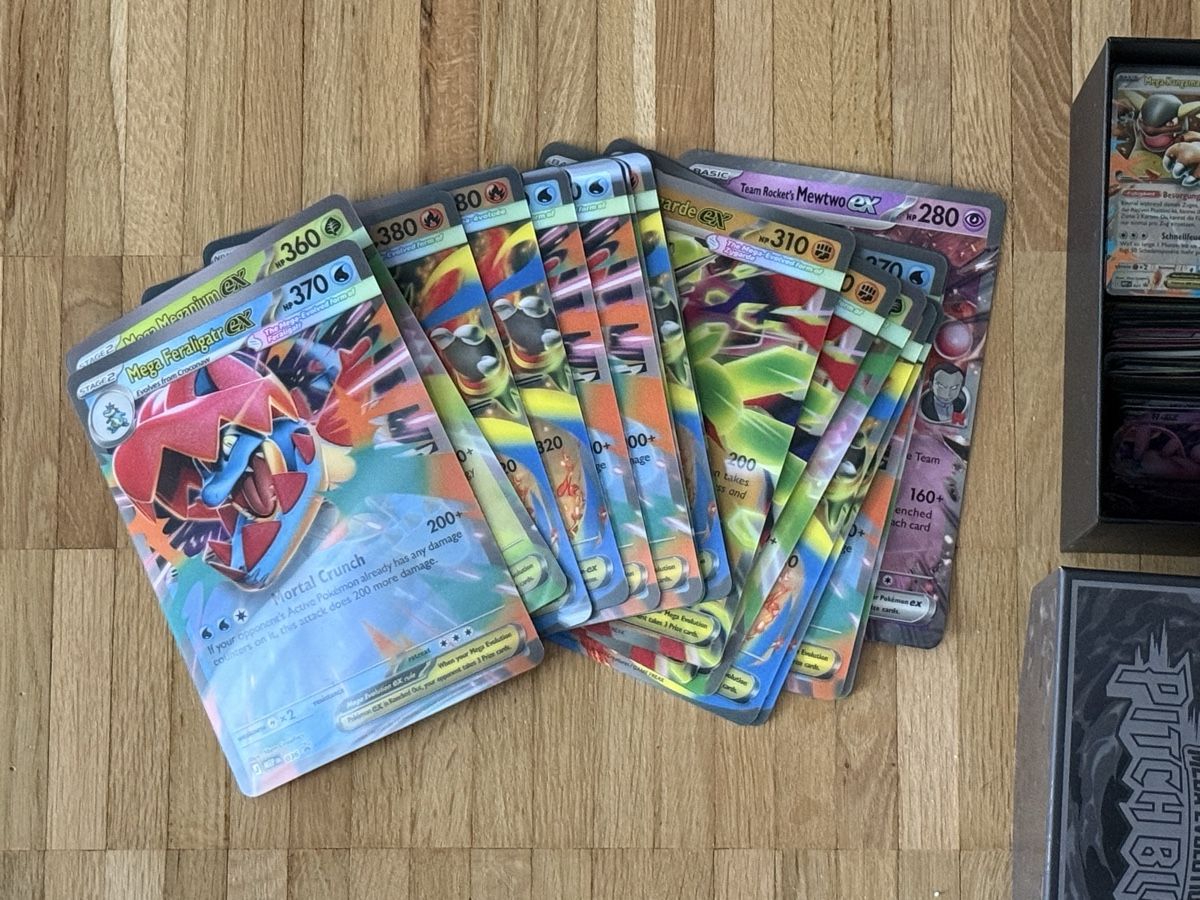 Pokémon Sammelbilder & Trading cards: Pokemon Karten Konvolut mit Bulk und Ex Karten – Neu und originalverpackt aus basel von NaLuBa1 2