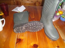 gefütterte Stiefel gr. 39