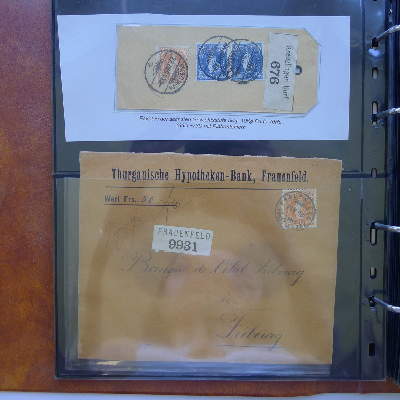 Tutti i francobolli: 1884-1908, 71 Briefe "Stehende Helvetia", gute Fundgrube! – Usato da Sursee venduto da Luzernerraute 7
