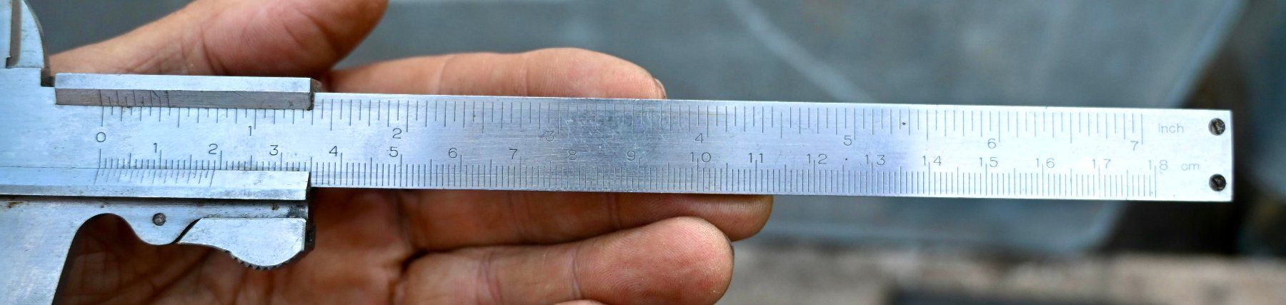 Messen: alter Rechen-Messschieber HELU mit Verpackung – Gebraucht aus Pfaffhausen von mono_rec 5