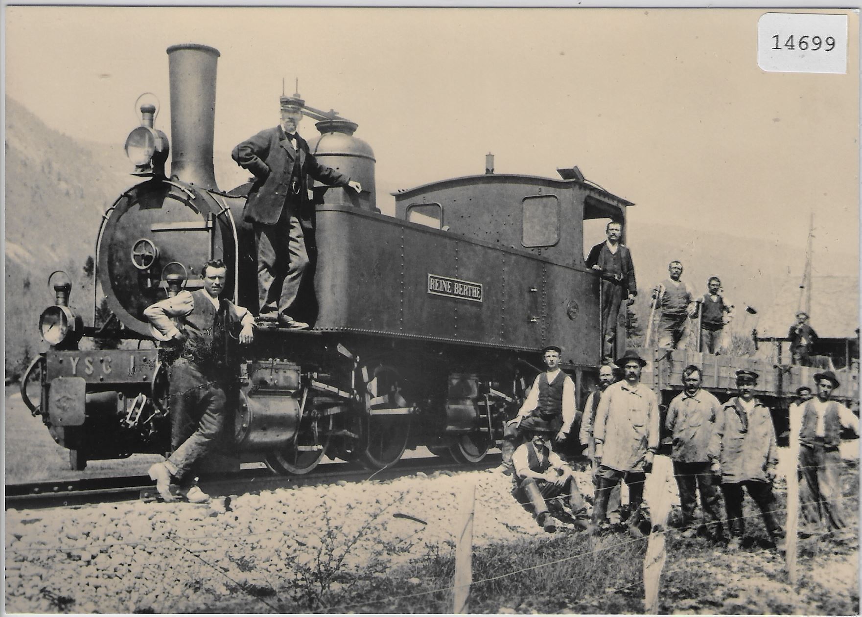 Kit di costruzioni: Train de construction entre Essert et – Antico da Ettingen venduto da Kartenplanet