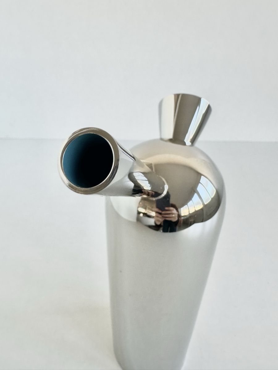 Annaffiatura & Irrigazione: Neu! Design-Giesskanne, Svante, von Klong / Nickel – Nuovo e nell'imballaggio originale da Bern venduto da Fraeuleinhonig 5