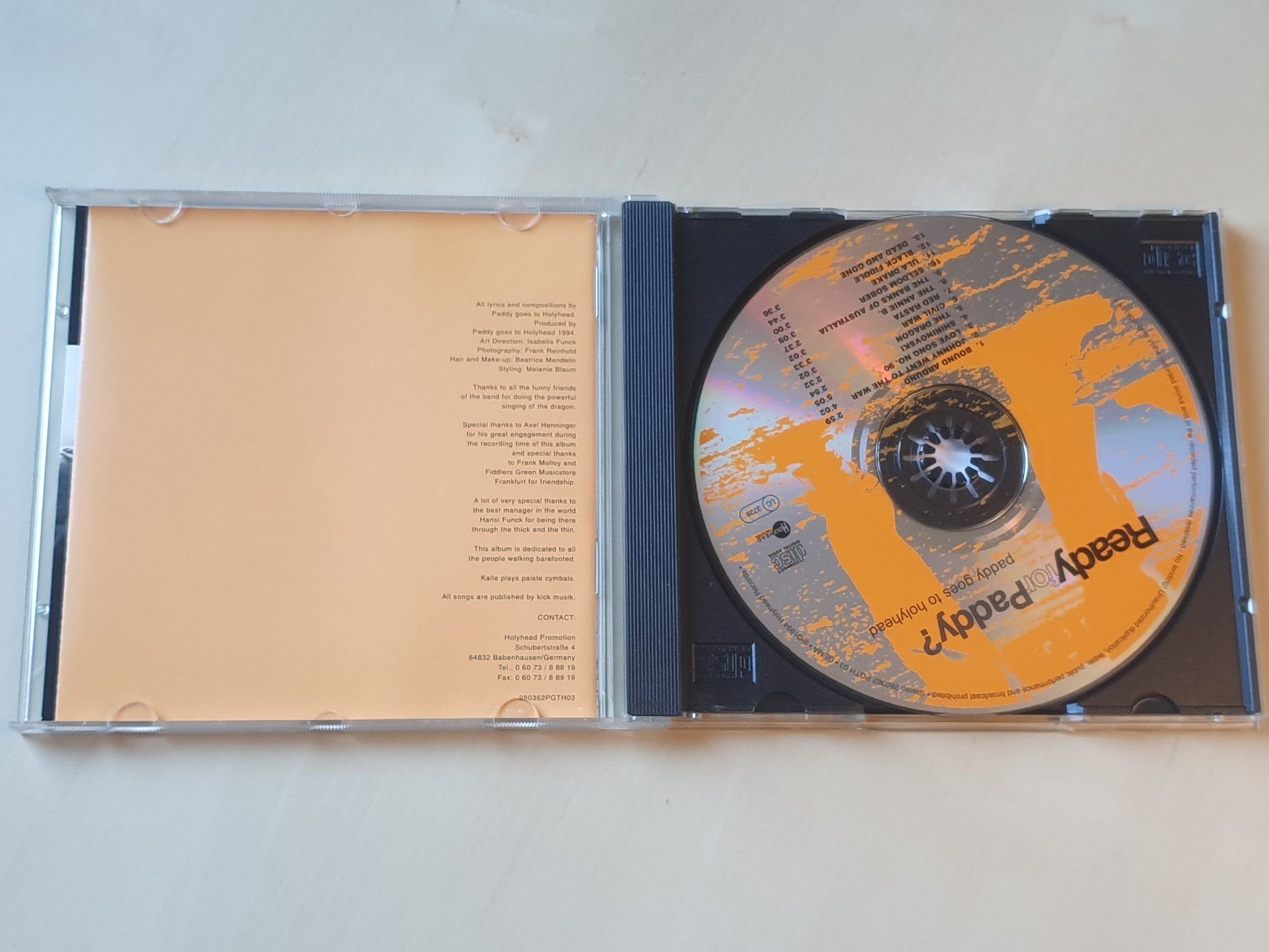 CD: Paddy goes to Holyhead Ready for Paddy? – Usato da Stansstad venduto da collectorsshop 2