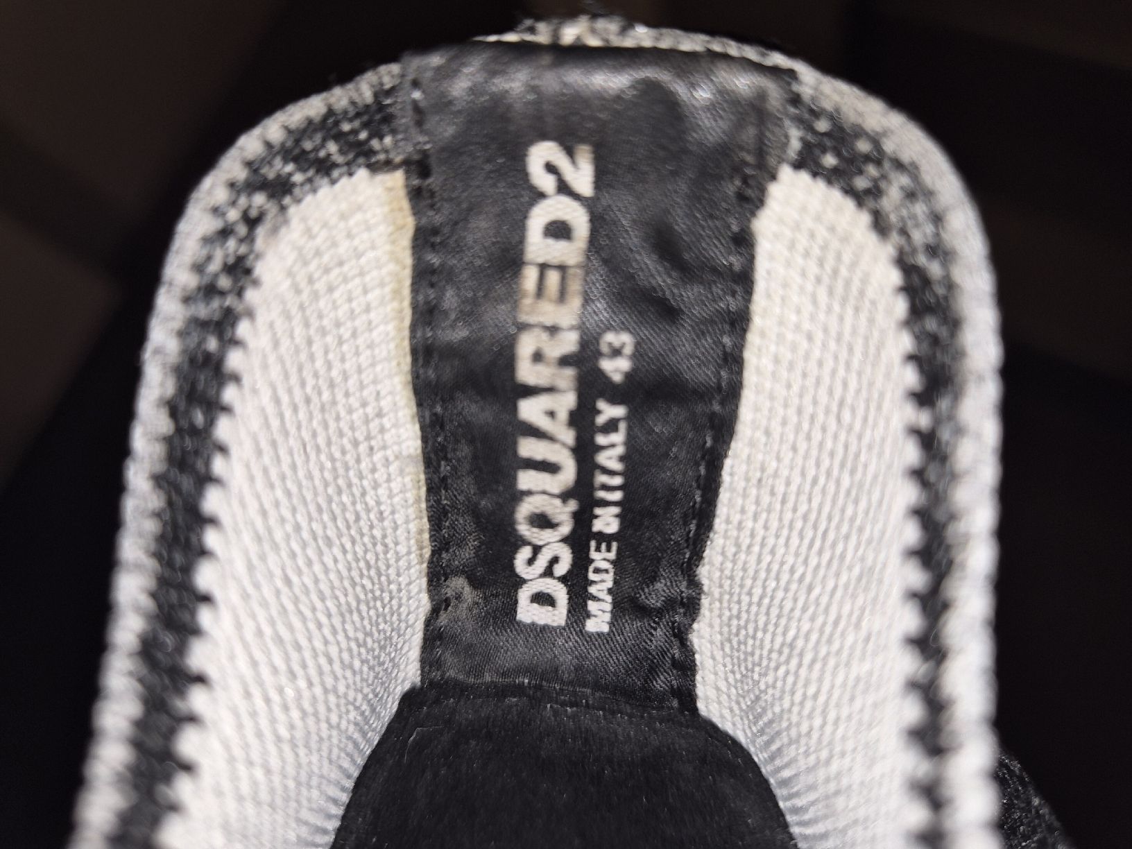 Dsquared2 Scarpe da uomo: Sneakers Dsquared2 en 43 – Usato da Font venduto da Stef75 5