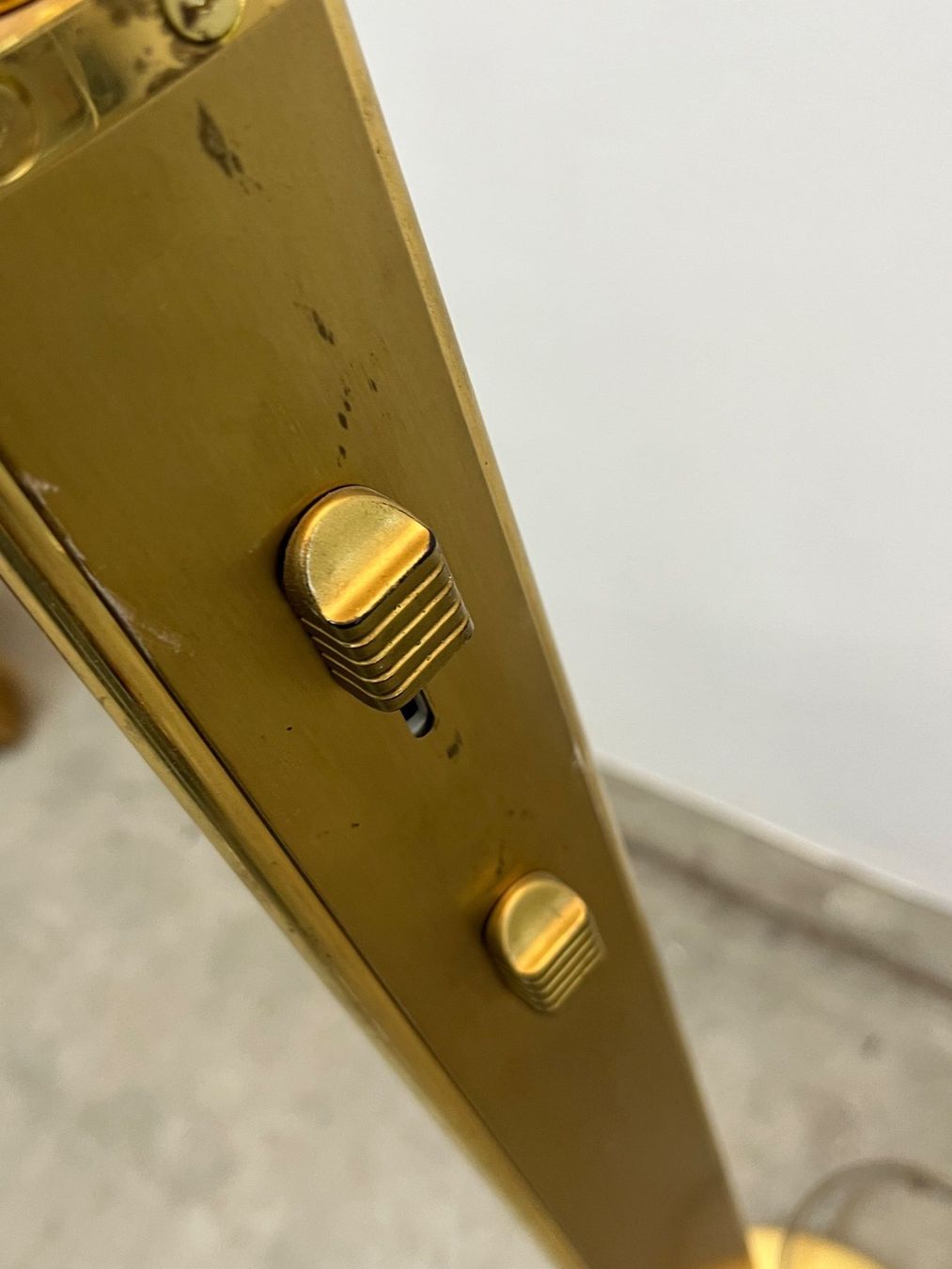 Lampen: JJS Designer Messing Halogenstehleuchte – Gebraucht aus Zürich von Levelart 3