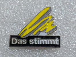 Ansteckpin 263: Das Stimmt