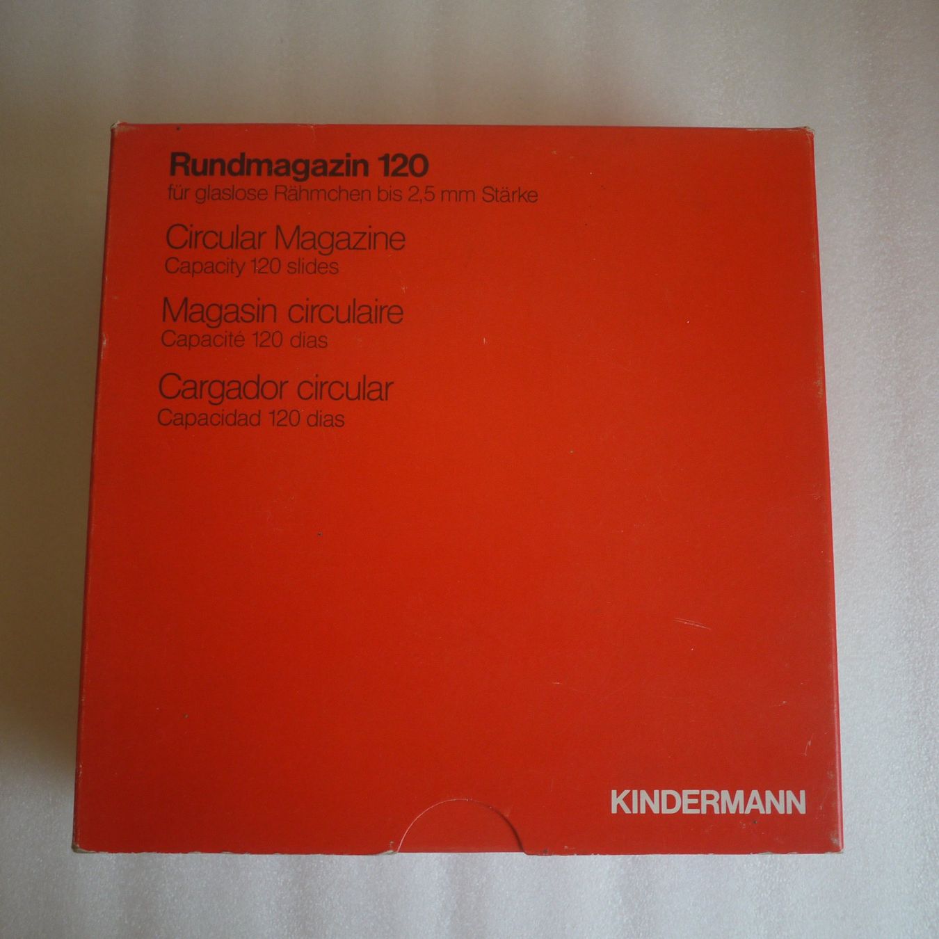 Proiettori: Dia Magazin / Karussell Kindermann 120 – Usato da Egg b. Zürich venduto da JCB