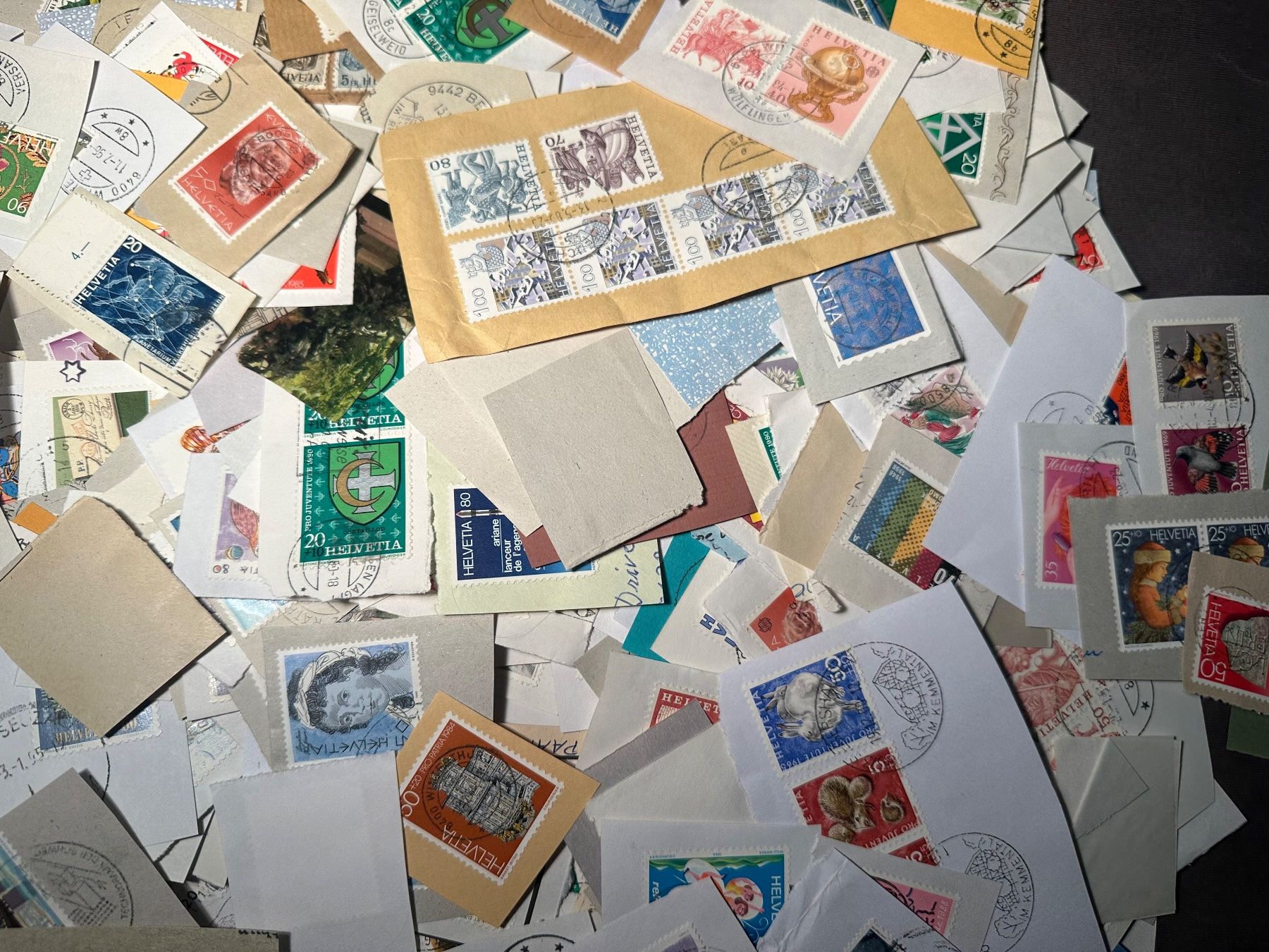 Tutti i francobolli: Briefmarken zum Ablösen Schweiz – Usato da Stettfurt venduto da 2442 5