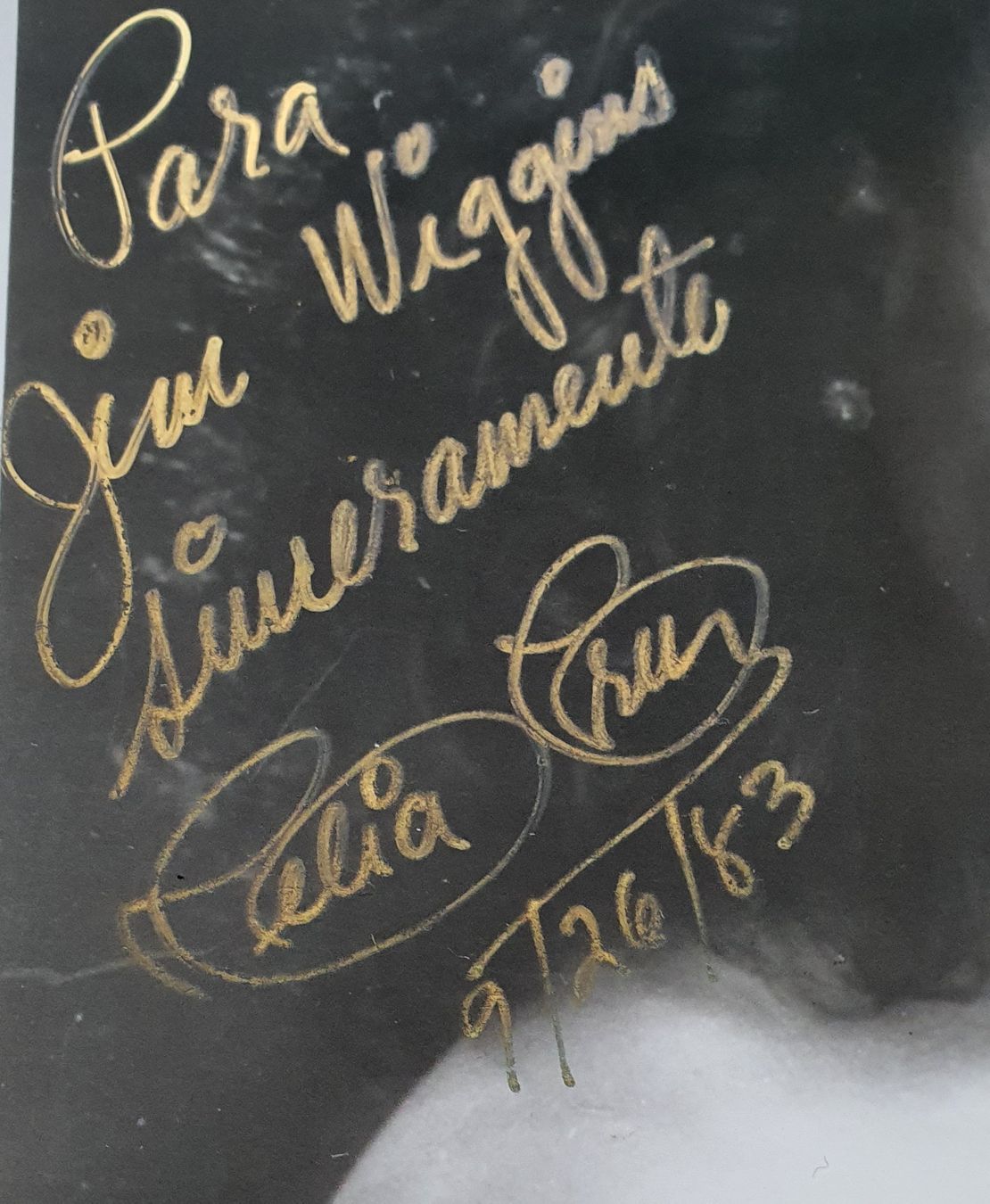 Autogramme: Original Signatur von Celia Cruz – Neu (gemäss Beschreibung) aus Feldbach von gardenmagic 2