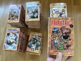 Manga Konvolut Fairy Tail Band 1-63 Carlsen guter Zustand 