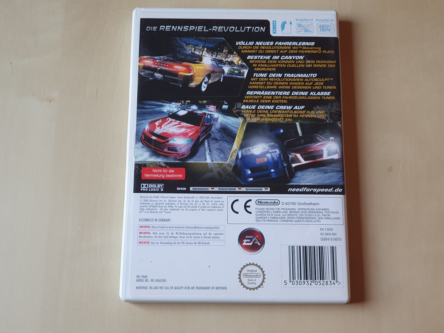 Nintendo Spiele: Need for Speed Carbon – Gebraucht aus Stansstad von collectorsshop 1