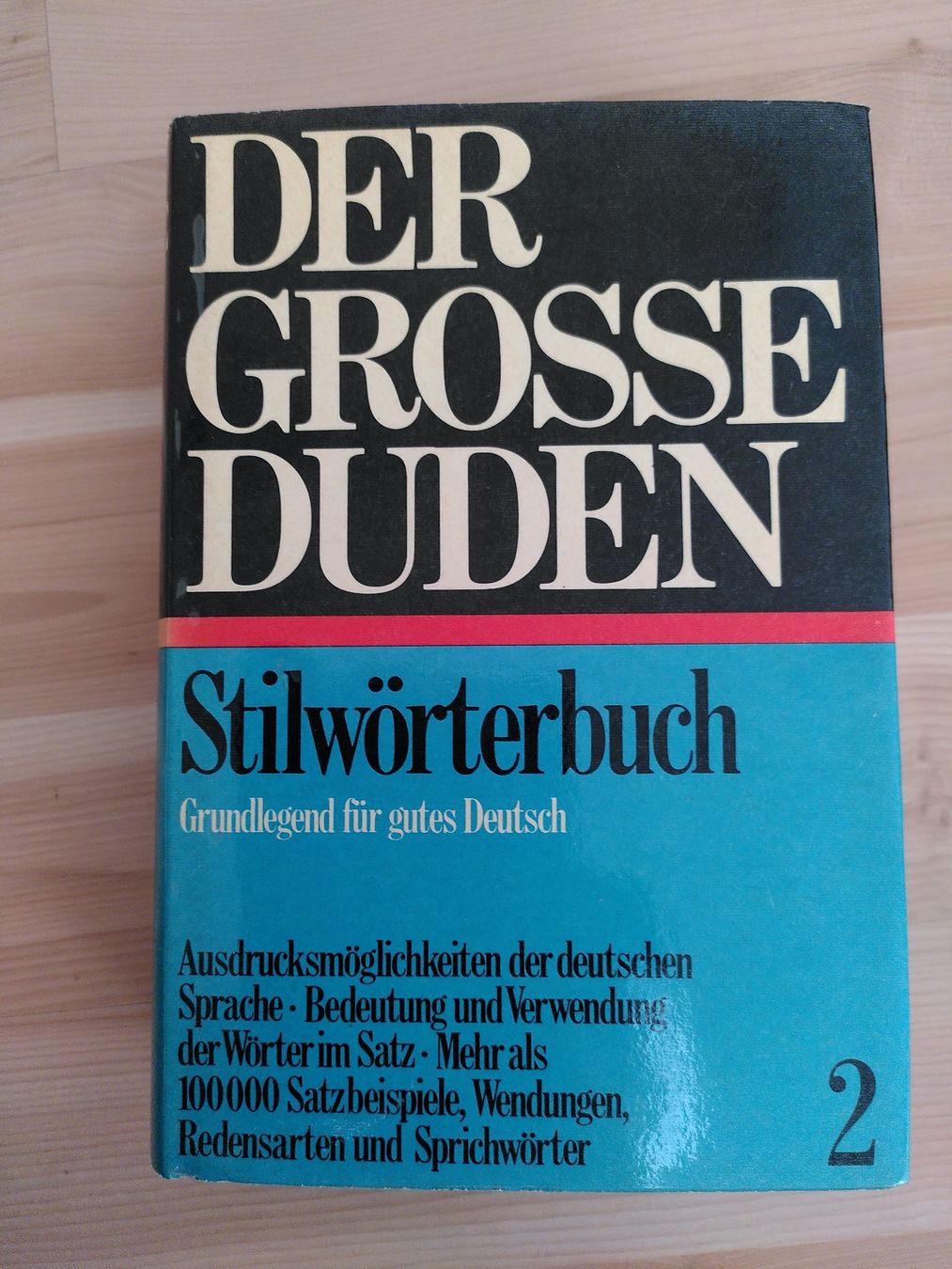 Bücher: DER GROSSE DUDEN/ STILWÖRTERBUCH 2 – Gebraucht aus Brugg AG von olamim