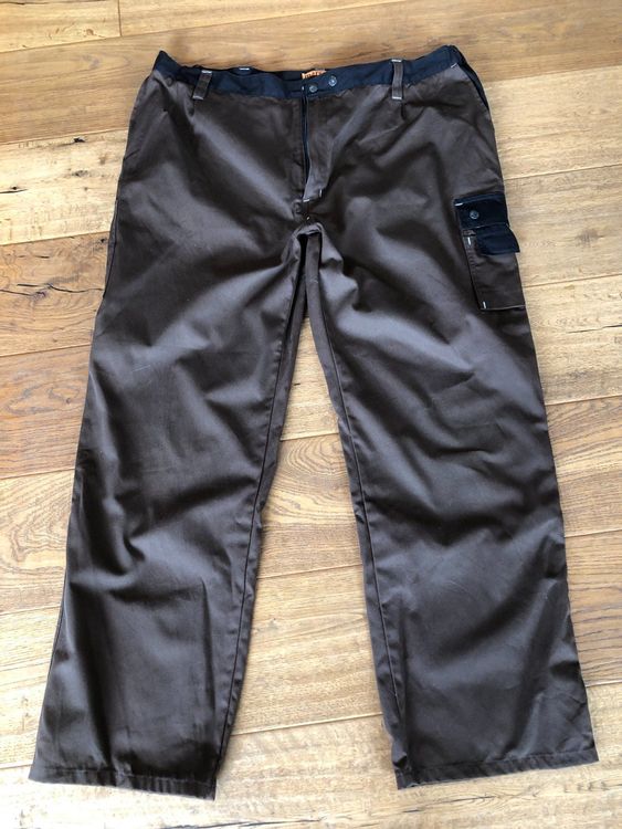 Pantaloni: Arbeitshose Gr. 58 Braun/Schwarz, NEU – Nuovo (secondo la descrizione) da Wettingen venduto da kar_cq2k