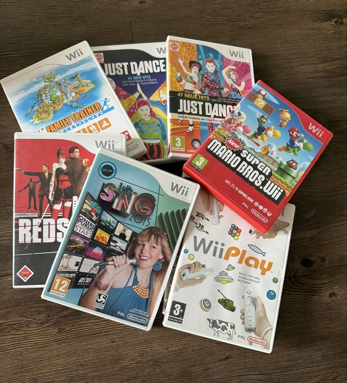Wii Konsole mit Zubehör 2