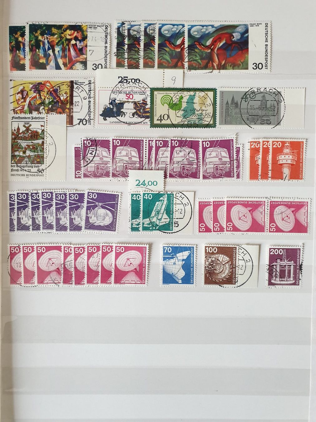 Tutti i francobolli: Briefmarken Deutschland – Usato da Schaffhausen venduto da rober77 4