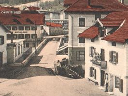 Gruss aus BERGÜN: Gasthaus Sonne & Coiffeur animiert ~1910