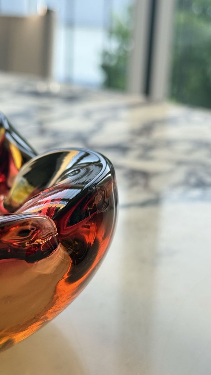 Murano Portacenere: Flavio Poli Murano Ashtray – Usato da Zürich venduto da nojuma 1