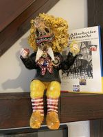Fasnachtsfigur Allschwiler Fasnacht Keramik bemalt