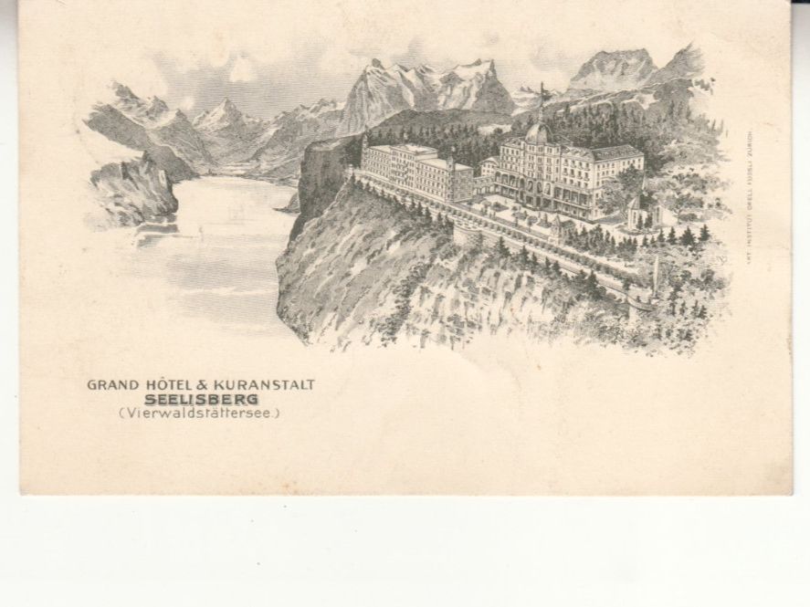 Cartoline postali: Seelisberg Grand Hotel 1909 – Usato da Bürglen TG venduto da StampGraf