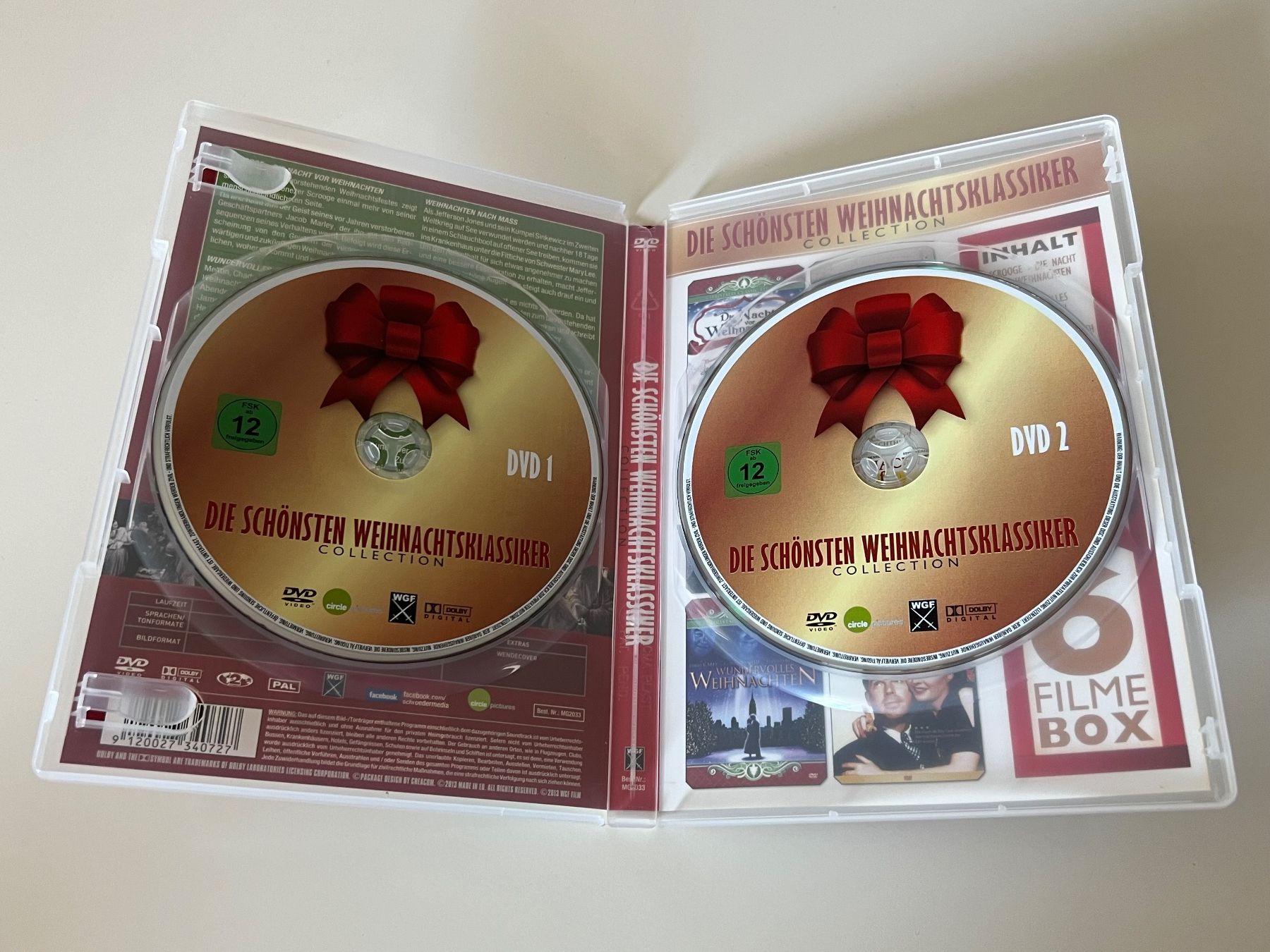 Tutti i DVDs: Die schönsten WeihnachtsKlassiker  - Weihnachts Filme – Usato da Altstätten SG venduto da sheamus 2