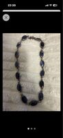 Collier vintage en argent et lapis-lazuli, Mexique 49