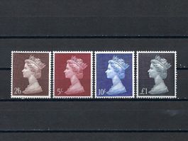 Briefmarken aus Großbritannien MiNr. 507-510 postfrisch