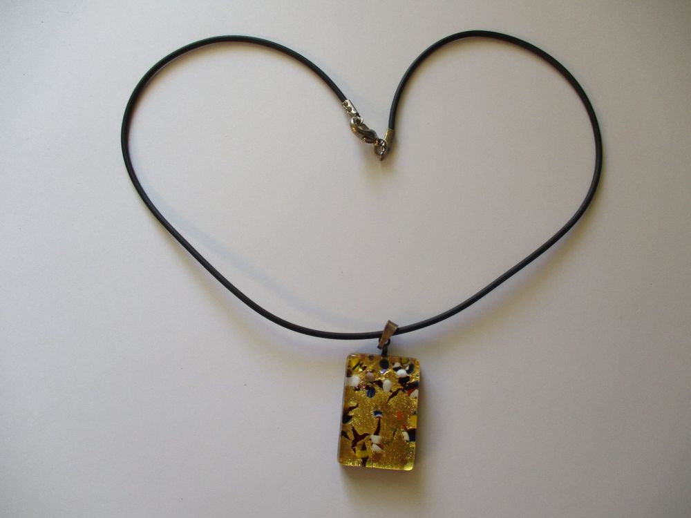 Pendentif Triskel Breton - Verre Facetté Pêche Sur Argent 925 - Bretagne