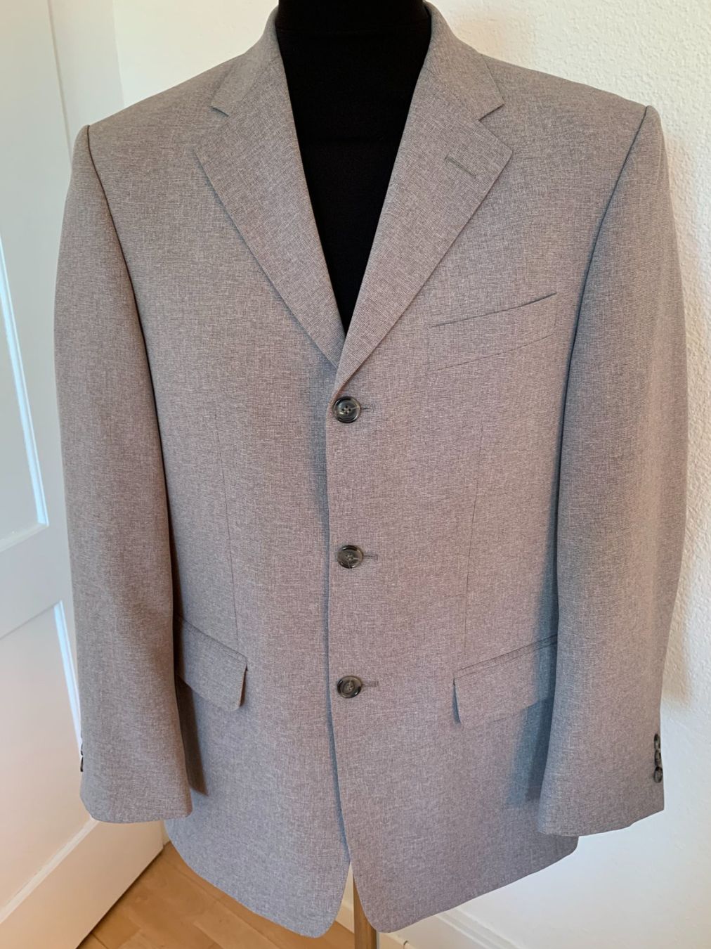 Giacche: Kingfield Herren Blazer, Gr. 50, Grau – Usato da Worb venduto da farben20zauber