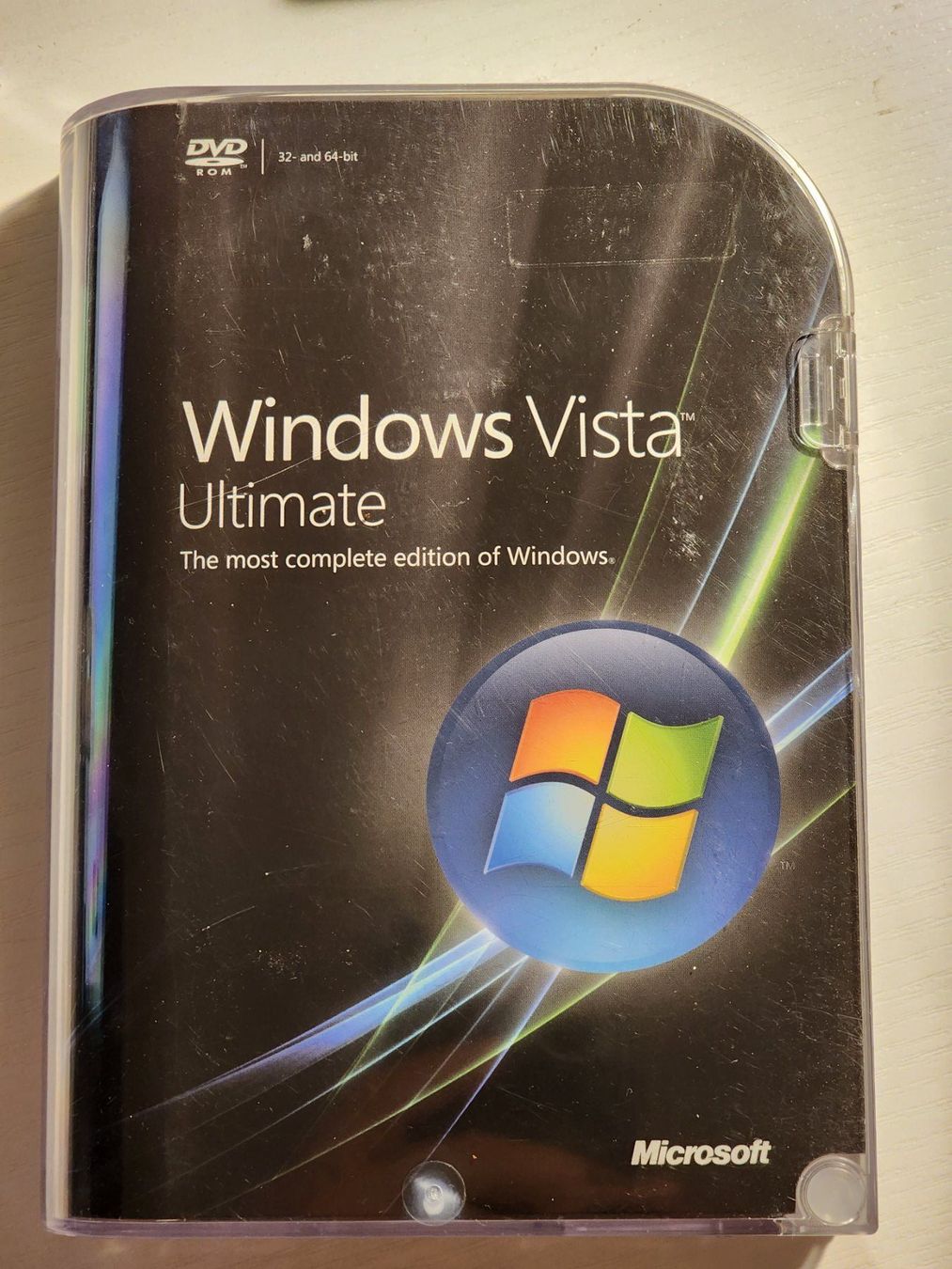 Microsoft Software: Windows Vista Ultimate 32 + 64 Bit – Gebraucht aus Siebnen von  2