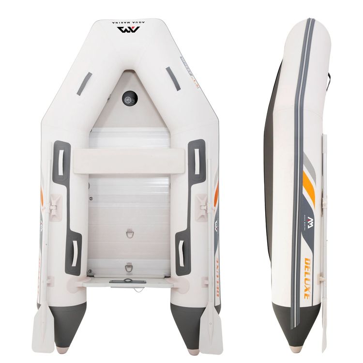 Aqua Marina Schlauchboot A-DELUXE mit Holzdeck 330 cm (Neu und ...