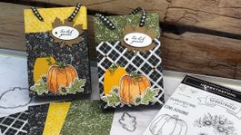 Designpapier "Herbsternte" von Stampin up 12" X 6"